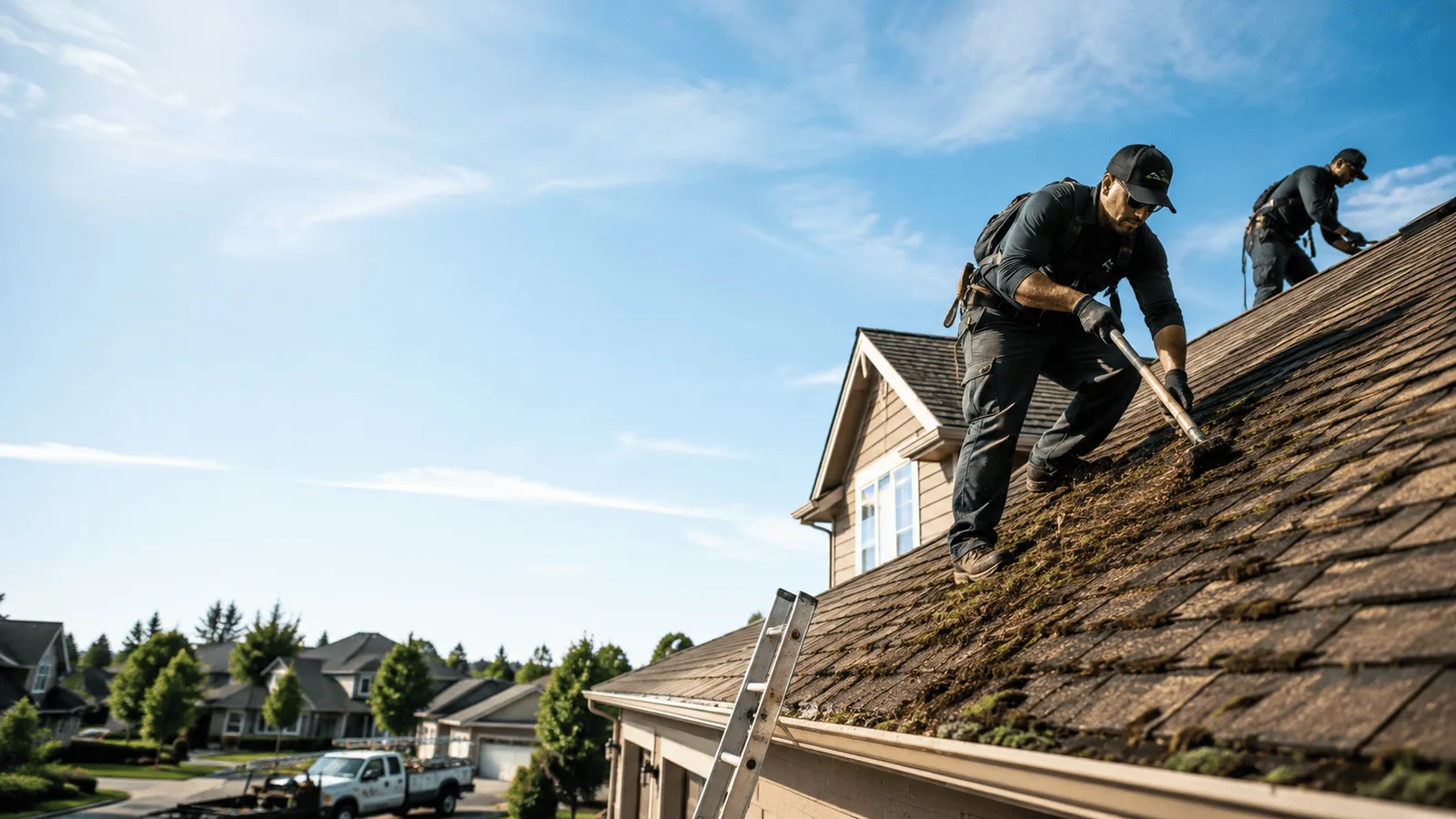 Roof Moss Removal in Webster, TX near me